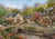 Puzzle 2000 pièces - Été à Cobblestone Village - Schmidt Spiele