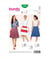 Patron Burda 6904 Jupe du 34 au 46 taille n°FR 34-46