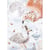 1 feuille de papier de riz 22 x 32 cm Ciao Bella DREAMY FLAMINGOS 285