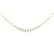 Collier Piana en pierres Howlite - Sloya