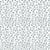 Tissu Popeline de Coton Elise Motif floral fin bleuté sur fond Ecru