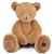 Ours en peluche praline cacahuète 80 cm - Histoire d'Ours