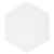Hama - Plaques Coeur Hexagone (Grand) pour perles standard (Ø5 mm)