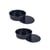 Ensemble de 2 Moules à manqué et savarin double fond 26 cm Dr. Oetker Back Liebe