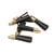 Mini pompons 6 pièces noir 2,5cm