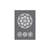 Pochoir sérigraphie Art of Mandala A5, 1 pochoir+1 spatule,