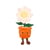 Peluche Mimi Flowers - Marguerite - GipsyToys - 24 cm