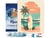 Diamond Painting Broderie Diamant Figured’Art 40x50cm toile tendue sur châssis en bois - diamants carrés - Planche de surf sur la plage