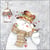 Lot de 4 serviettes en papier découpage collage 33 cm BOHOMME DE NEIGE OISEAU NO 304