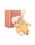 Patapouf lapin jaune - 17CM