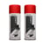 Lot de 2 sprays de peinture - rouge mat - AMT
