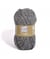 Pelote de laine et coton à tricoter TRIADE - Cheval Blanc 089 Gris