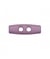 Carte de 2 boutons Tonneaux Parme 30mm - Union Knopf Parme Violet