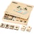 Nombres magiques – en bois – jeu Montessori - Educo - Beige