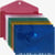 10 Pochettes Porte- documents Perforées A4 - 10 Chemises de Documents A4 Perforées avec Fermeture à Boucle et Crochet- ACROPAQ