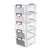 Lot de 5 boîtes de rangement imprimées Art Déco - CEP