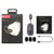 Microphone Sans Fil Portable Pratique Avec Son Clair Et Puissant pour masque Gris YONIS