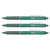 Lot de 3 Stylos roller rétractables Frixion Ball Clicker 0,7 Vert