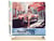 Peinture par Numéro Figured'Art - Femme et voiture classique rose - Kit de Loisir Créatif DIY Numéro d'Art Complet - 40x50cm toile roulée + châssis en bois à monter