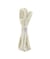 Cordon en coton métallisé 1,5m x 5mm - Passion Rubans Blanc