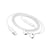 Mayaxess Écouteurs Filaires pour Xiaomi 15 Pro USB-C avec Micro intégré Blanc