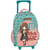 Sac à dos à roulettes Harry Potter Hermione Heart 44 CM - 2 compartiments