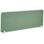 Séparateur de Bureau Vert en PET Acoustique Recouvert de Tissu 160 x 50 cm avec Pinces de Fixation