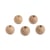 Boules en bois brut, percées,12mm, forage 3 mm, 25pces
