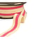 Bobine 20m élastique bicolore lisières or et argent 32mm écru/rose/or