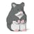 Hamster gris debout Taille standard | JEKCA | 14 ans et +