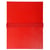 Chemise dos extensible balacron et sangle scratch. - Rouge - x 10 - Exacompta