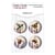 4 badges métal décoration embelissment scrapbooking Fabrika Décoru SPRING BOTANICAL STORY 617