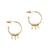 Boucles d'oreilles Karia en pierres Citrine - Sloya