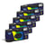 GT Photo GT27FL Realishot Flash - Pack de 5 Appareil Photo Jetable 35mm avec Flash, 27 Poses, Idéal pour Événements, Voyages et Souvenirs, Compact, Léger et Facile à Utiliser - Gris