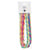 Chenille multicolore raye 10x 50cm - Rico Design - Vert