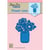 Gabarit de découpe pour machine - Nellie's Choice - Vase avec fleurs - 5,6 x 6,8 cm