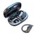 Ecouteurs Bluetooth Sport Étanche LED Affichage Son Stéréo 9D Bleu YONIS
