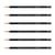 Crayon graphite TOMBOW - MONO 100 - Lot de 6 - Dureté 4B