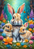 Puzzle 1000 pièces - Spring Bunnies - Alipson Puzzle