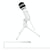 Microphone Professionnel Avec Trépied Pour Diffusion En Direct Et Jeux PC Mac Blanc YONIS