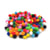 MégaCréa DIY - Mini pompons assortis 0,8 cm 100 pièces