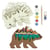 Kit en bois 3D à peindre Ours Creatifwood