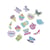 MégaCréa DIY - Stickers maman caoutchouc mousse 24 pièces