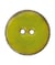 Carte de 2 boutons Coco laqué 23mm - Union Knopf Vert Olive