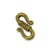 MégaCréa - Fermoir en S Bronze