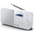Radio Portable Numérique Blanc - Muse M-109DBW