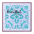 Pochoirs superposables mosaïque florale - Sizzix