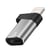 LinQ Adaptateur USB-C vers Lightning Charge Rapide 30W PD et Transfert 480Mbps Argent