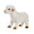 Agneau blanc peluche 28cm - Anima
