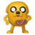 Adventure Time - Figurine POP! Jake avec Bacon Pancakes 9 cm
